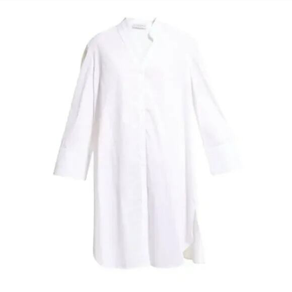 Harshman NWT Toula Pleated-Back Cotton Tunic Dress Size L - Picture 4 of 4